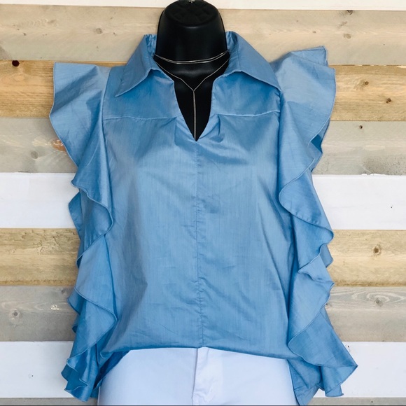 Chimsy Ruffle Top - Picture 3 of 3